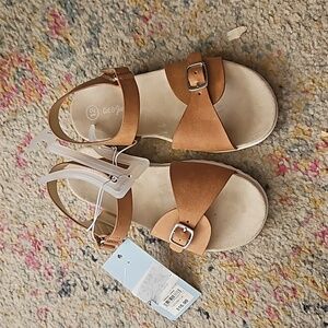 Cat and Jack Girls Size 12 Sandals